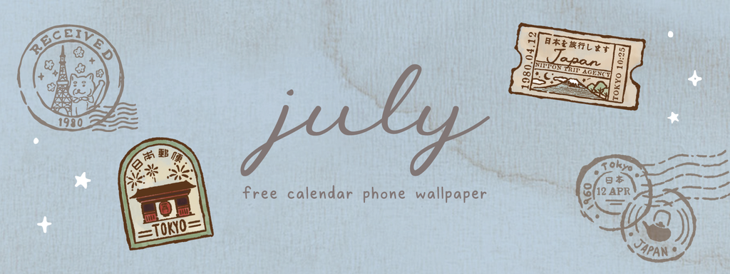 Monthly Phone Wallpaper ✨