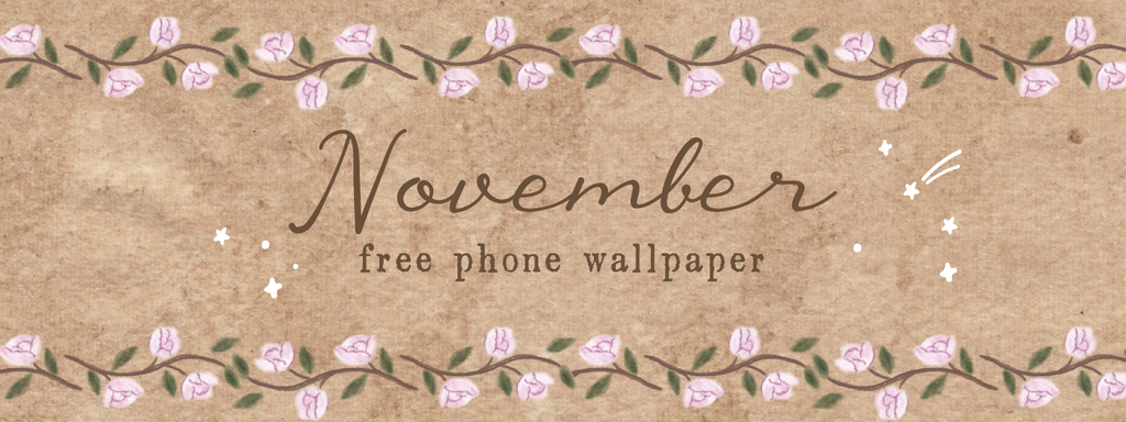 Monthly Phone Wallpaper ✨