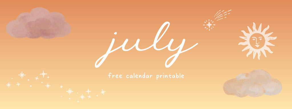 Monthly Calendar Printable 📆