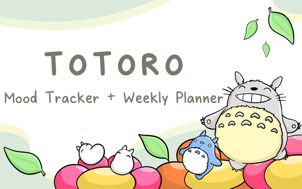 Free Totoro Mood Tracker + Weekly Spread