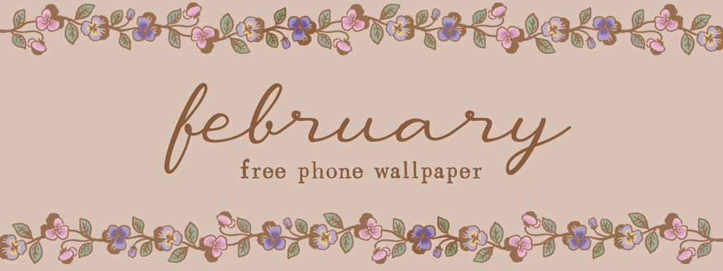 Monthly Phone Wallpaper ✨