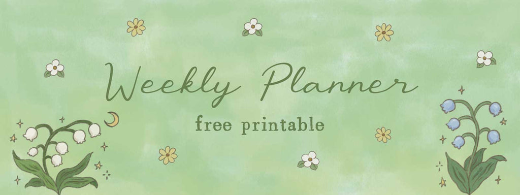 Free Weekly Planner Printable