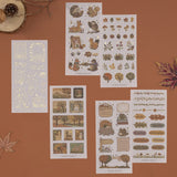 Tsuki ‘Forest Friends’ Sticker Set ☾