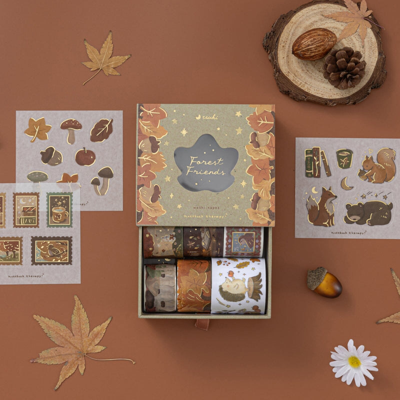 Tsuki âForest Friendsâ Washi Tape Set âŸ
