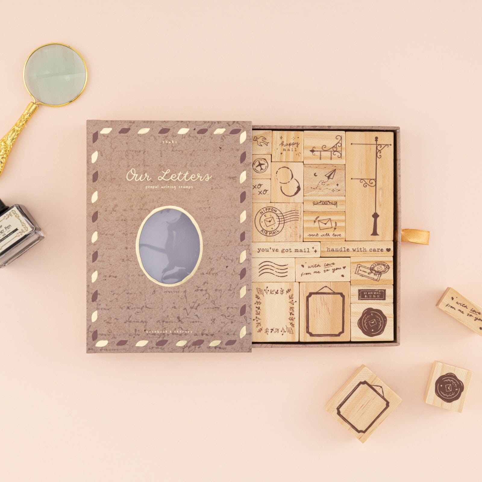 Tsuki ‘Our Letters’ Penpal Stamp Set ☾