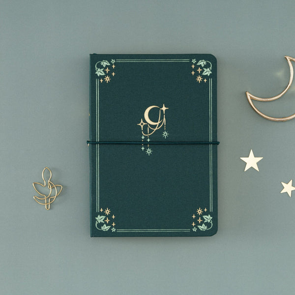 Tsuki 'Moonlit Garden' A6 Travel Notebook ☾ – NotebookTherapy