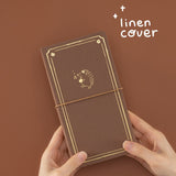 Tsuki ‘Cozy Friends’ Luxury Travel Notebook ☾