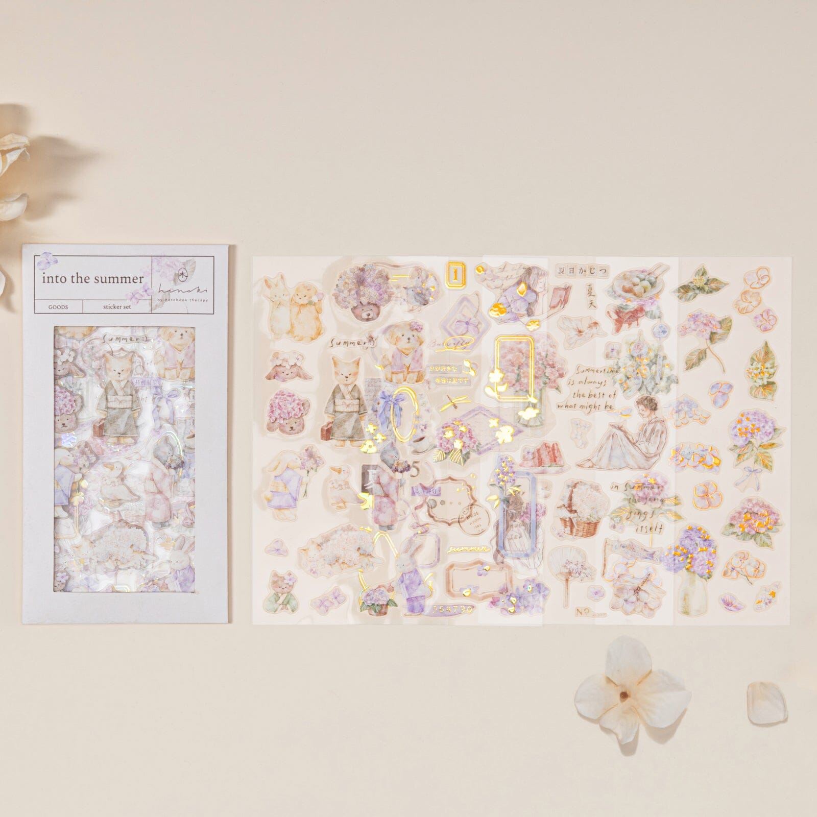 Hinoki - ‘Into the Summer’ Sticker Sheets