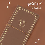 Tsuki ‘Cozy Friends’ Luxury Travel Notebook ☾