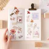 Hinoki - ‘Into the Song' Engraved Wooden Stamps Set