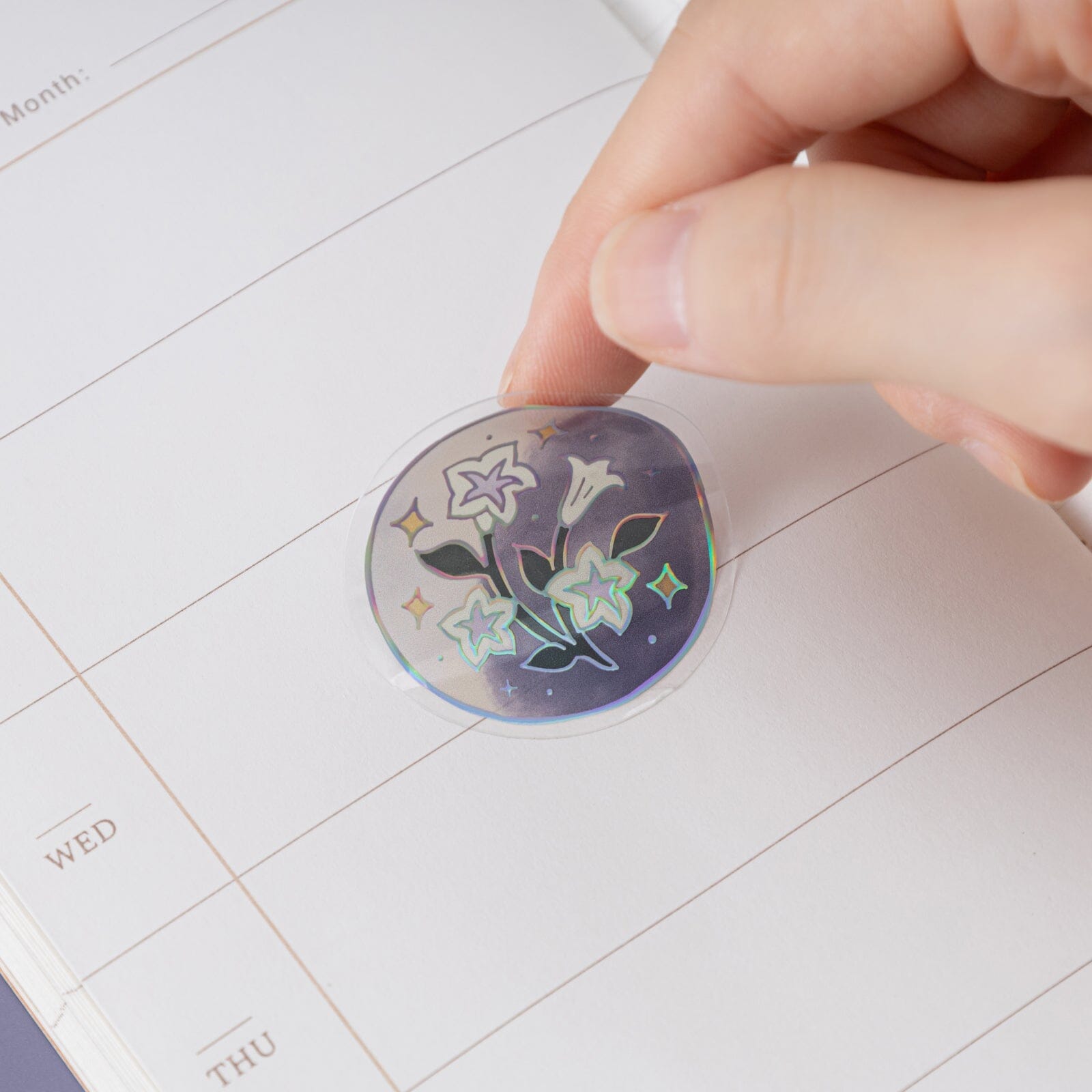 Tsuki ‘Moonflower Magic’ 3D Sticker Set ☾