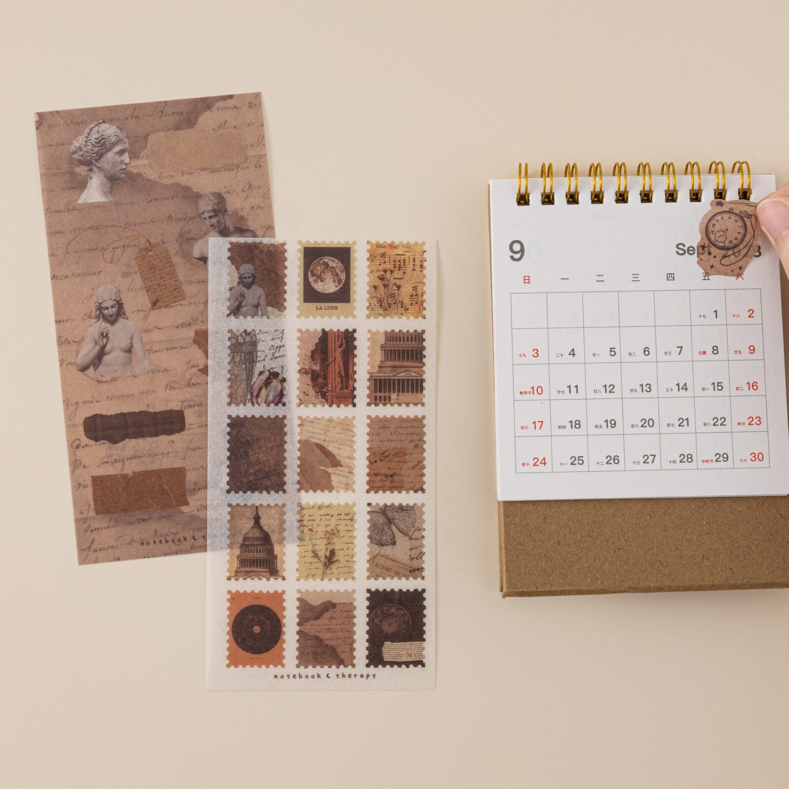 Tsuki ‘Academia’ Sticker Set ☾