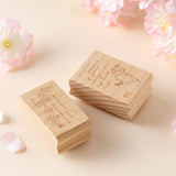 Hinoki - ‘Into the Song' Engraved Wooden Stamps Set