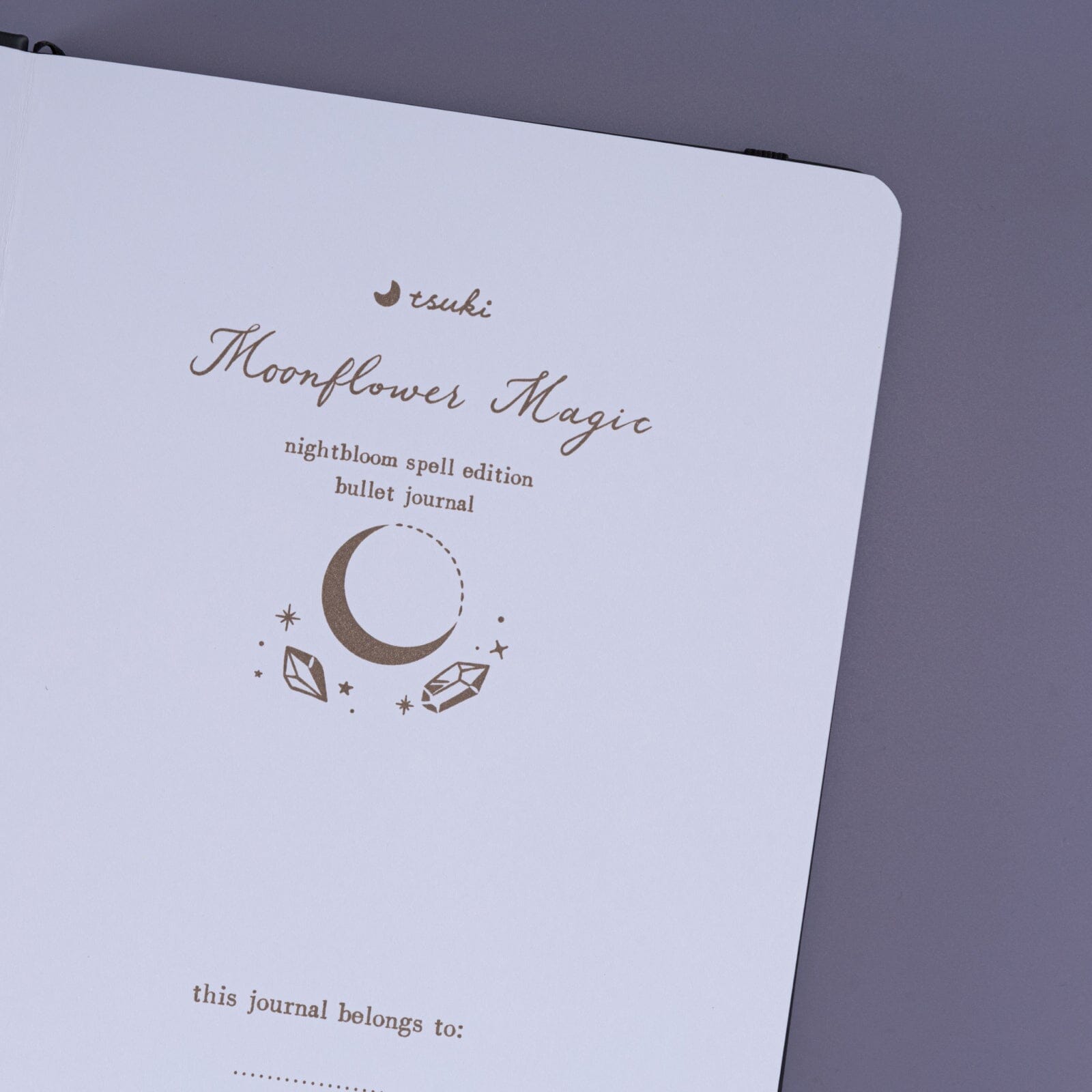 Tsuki ‘Nightbloom Spell’ Limited Edition Bullet Journal ☾