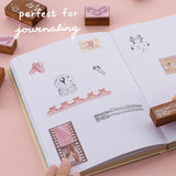 Tsuki ‘Sweet Ballet’ Bullet Journal Stamp Set ☾