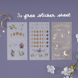 Tsuki ‘Lunar Bloom’ Collector's Edition 2026 Moon Planner Bullet Journal ☾