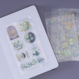 Tsuki ‘Moonflower Magic’ 3D Sticker Set ☾