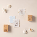 Hinoki - ‘Into the Wave’ Wooden Stamps Set