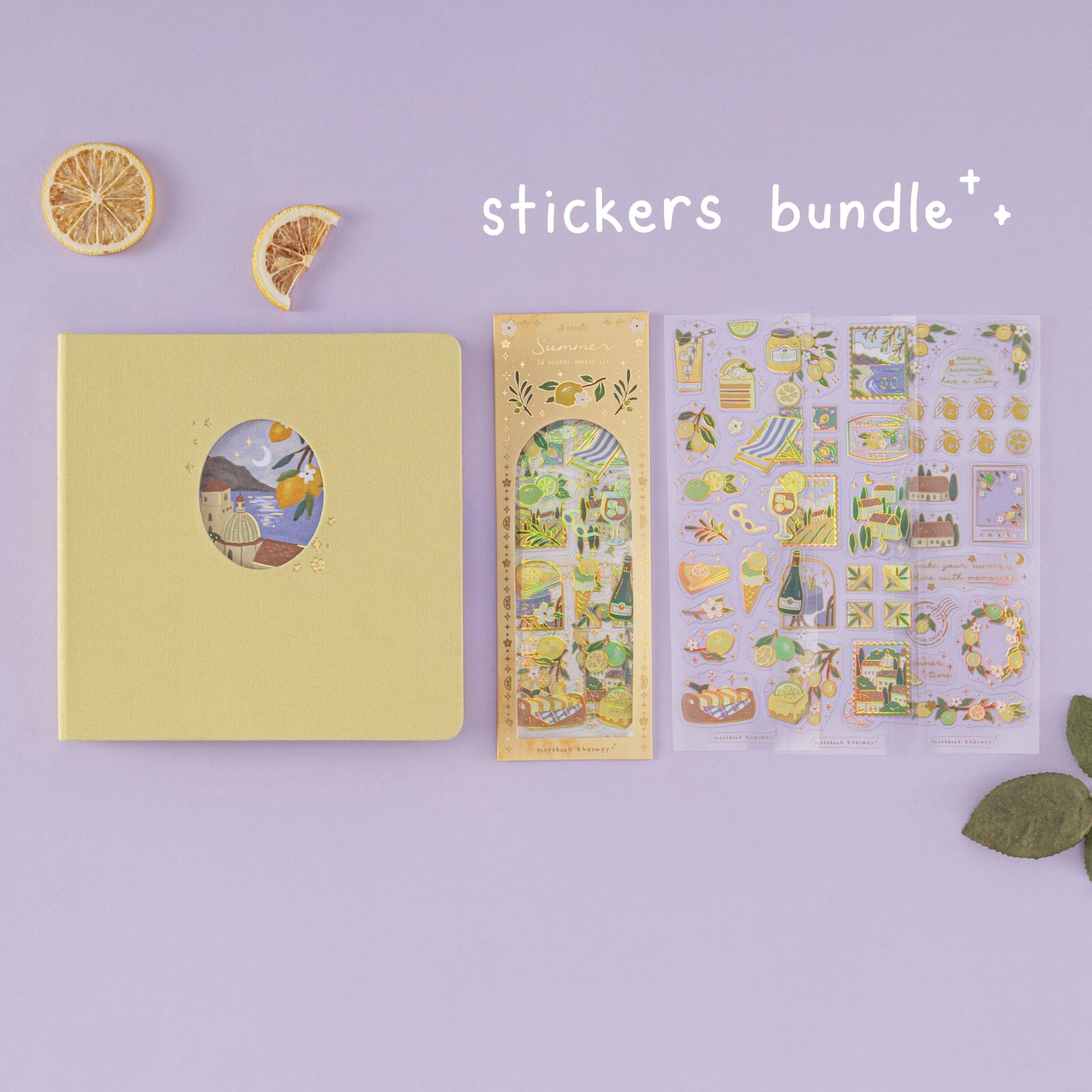 Tsuki Four Seasons: Summer Collector’s Edition 2025 3D Holographic Sticker Set ☾