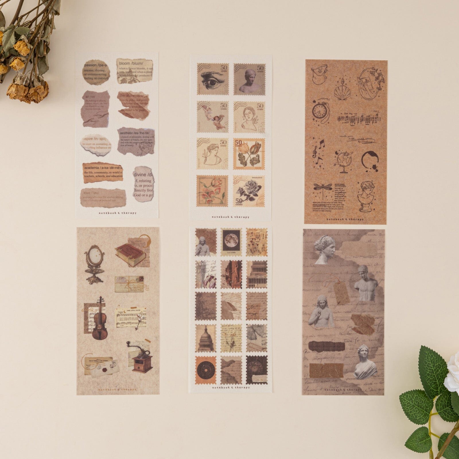 Tsuki ‘Academia’ Sticker Set ☾