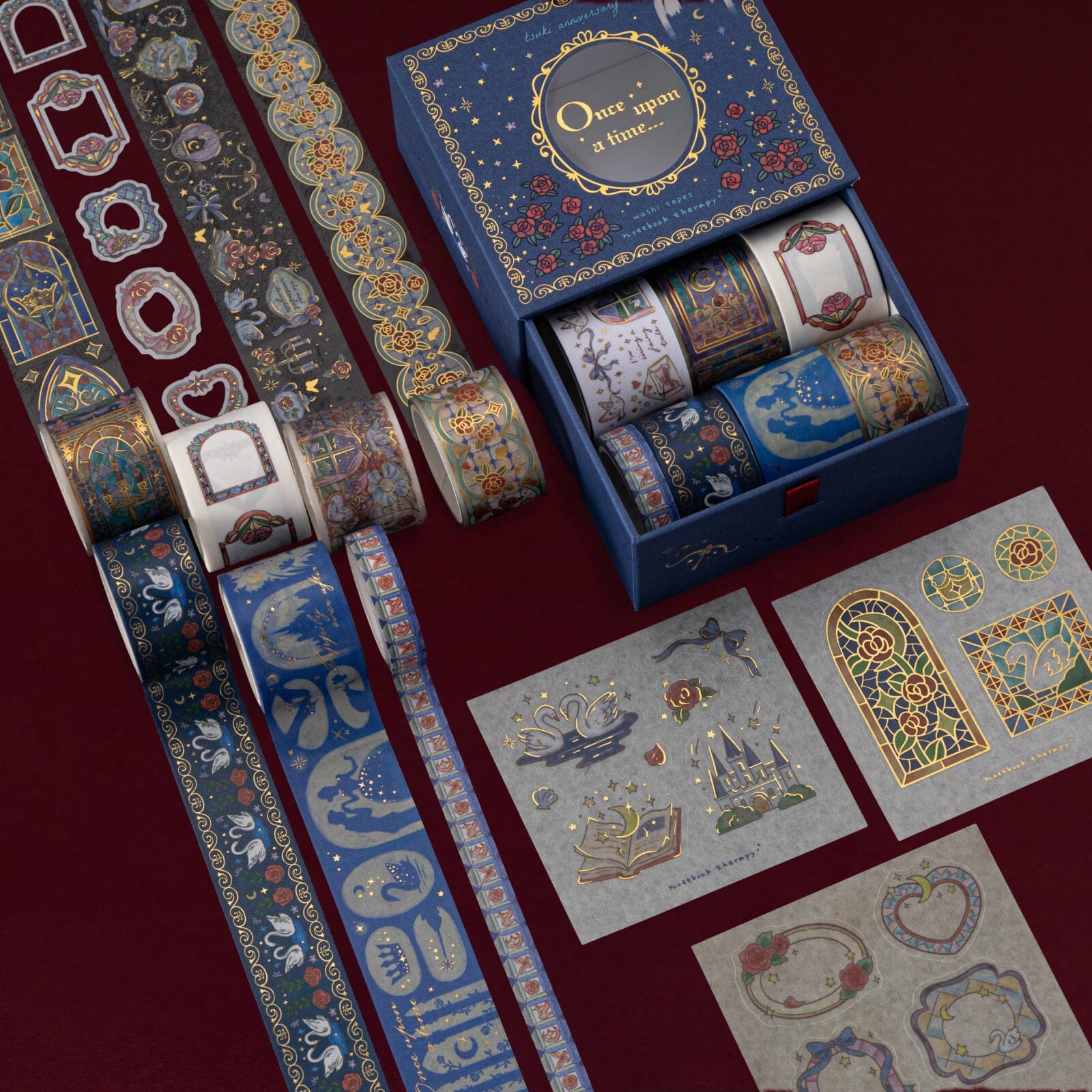 Tsuki ‘Once Upon a Time’ Washi Tape Set ☾