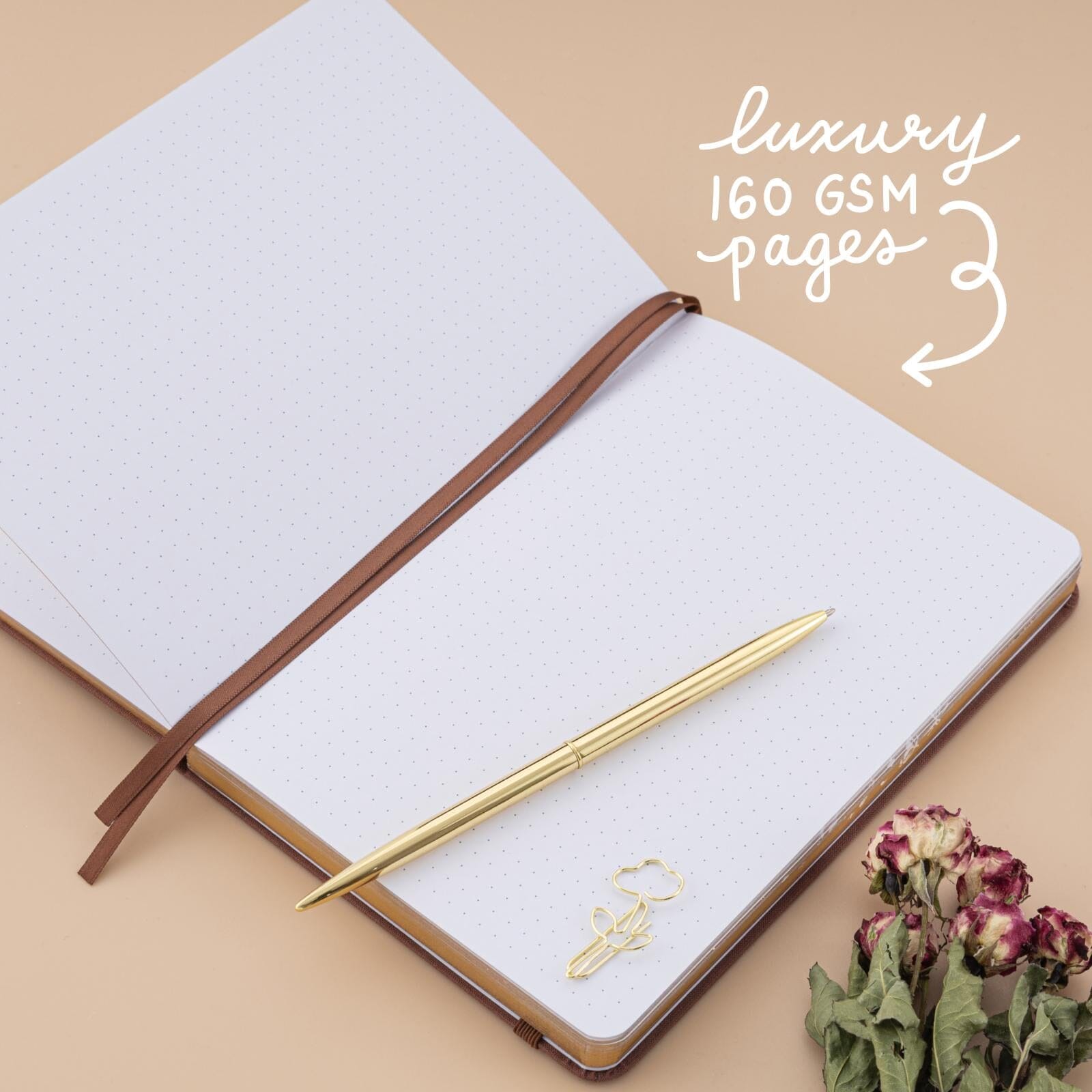 Tsuki ‘Dried Flowers’ Limited Edition Luxury Bullet Journal ☾