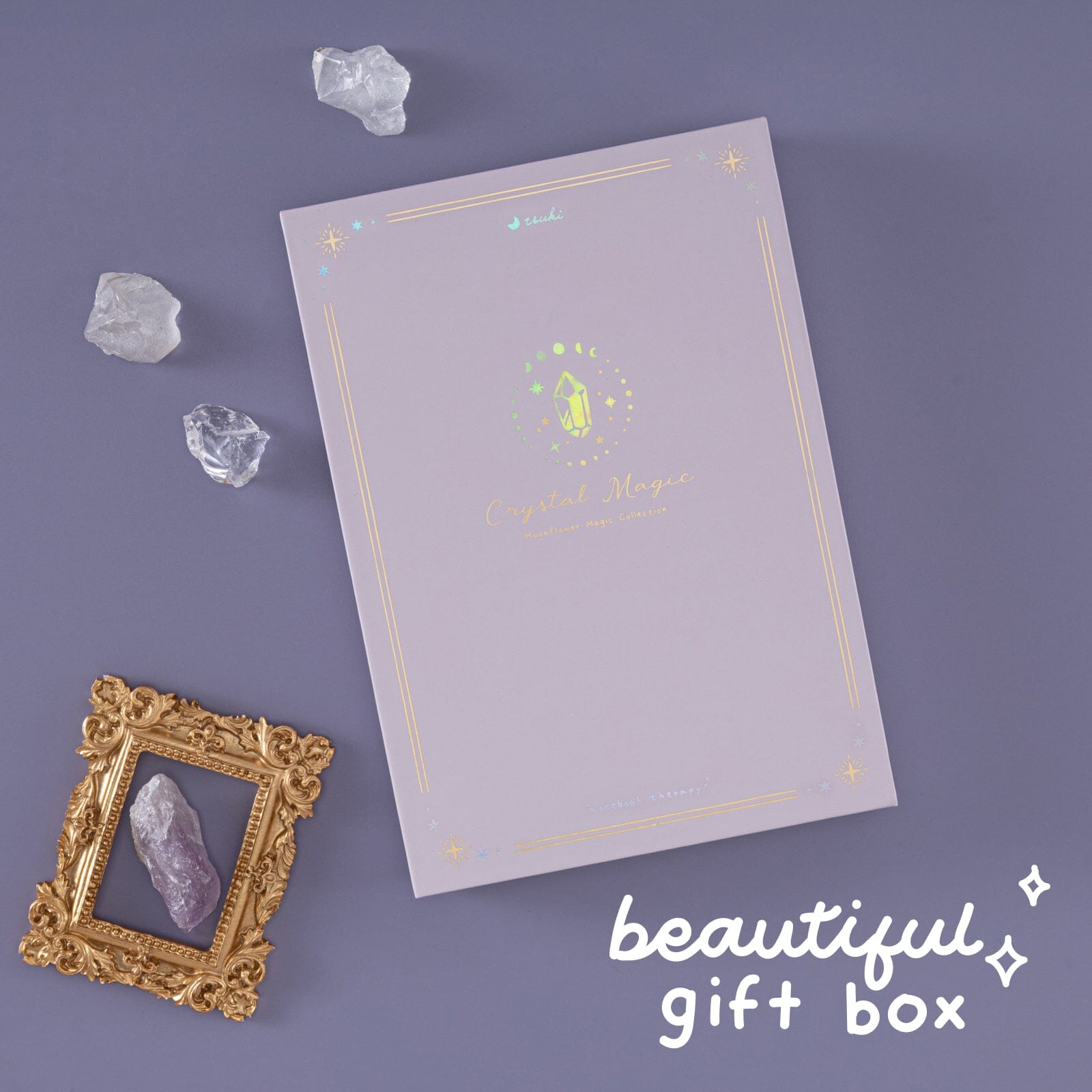 Tsuki ‘Crystal Magic’ Limited Edition Luxury Bullet Journal ☾