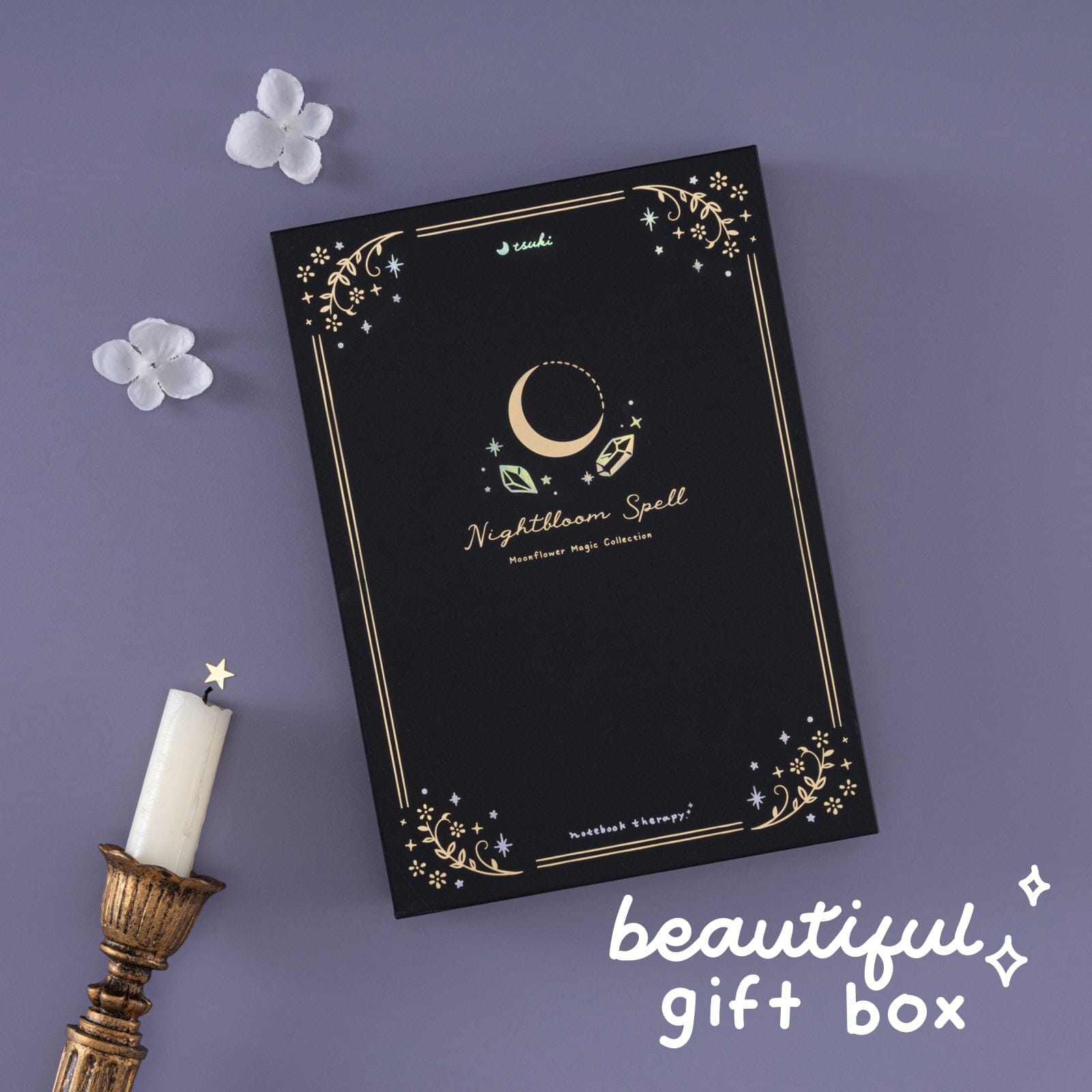 Tsuki ‘Nightbloom Spell’ Limited Edition Bullet Journal ☾