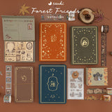 Tsuki ‘Forest Friends’ Sticker Set ☾