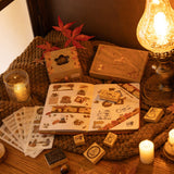 Tsuki ‘Cozy Friends’ Luxury Travel Notebook ☾