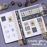 Tsuki ‘Moonflower Magic’ Washi Tape Set ☾