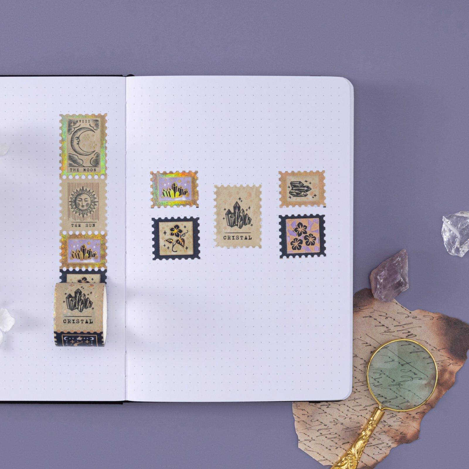 Tsuki ‘Moonflower Magic’ Washi Tape Set ☾