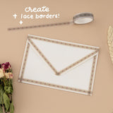 Tsuki ‘Lace Dreams’ Washi Tape Set ☾