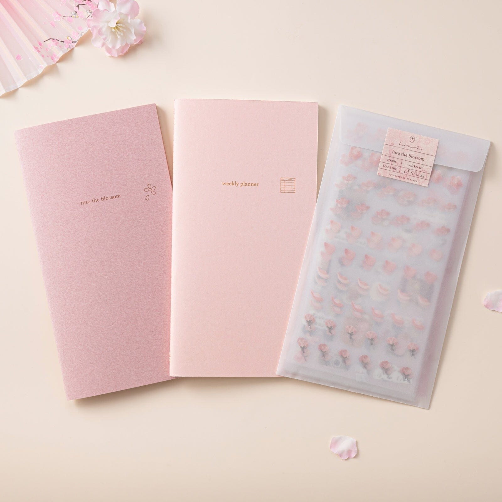 Hinoki Into the Blossom mixed insert + sticker set