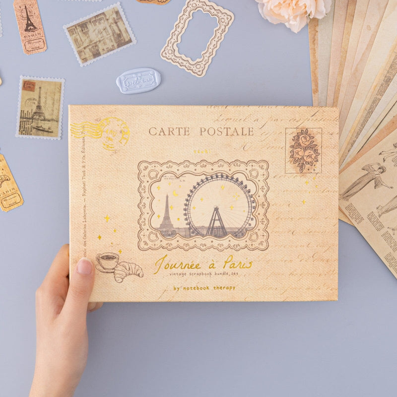 Tsuki āJournĆ©e Ć Parisā Scrapbook Sticker Set ā¾