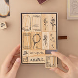 Tsuki ‘Vintage Rose’ #2 Large Stamp Set ☾