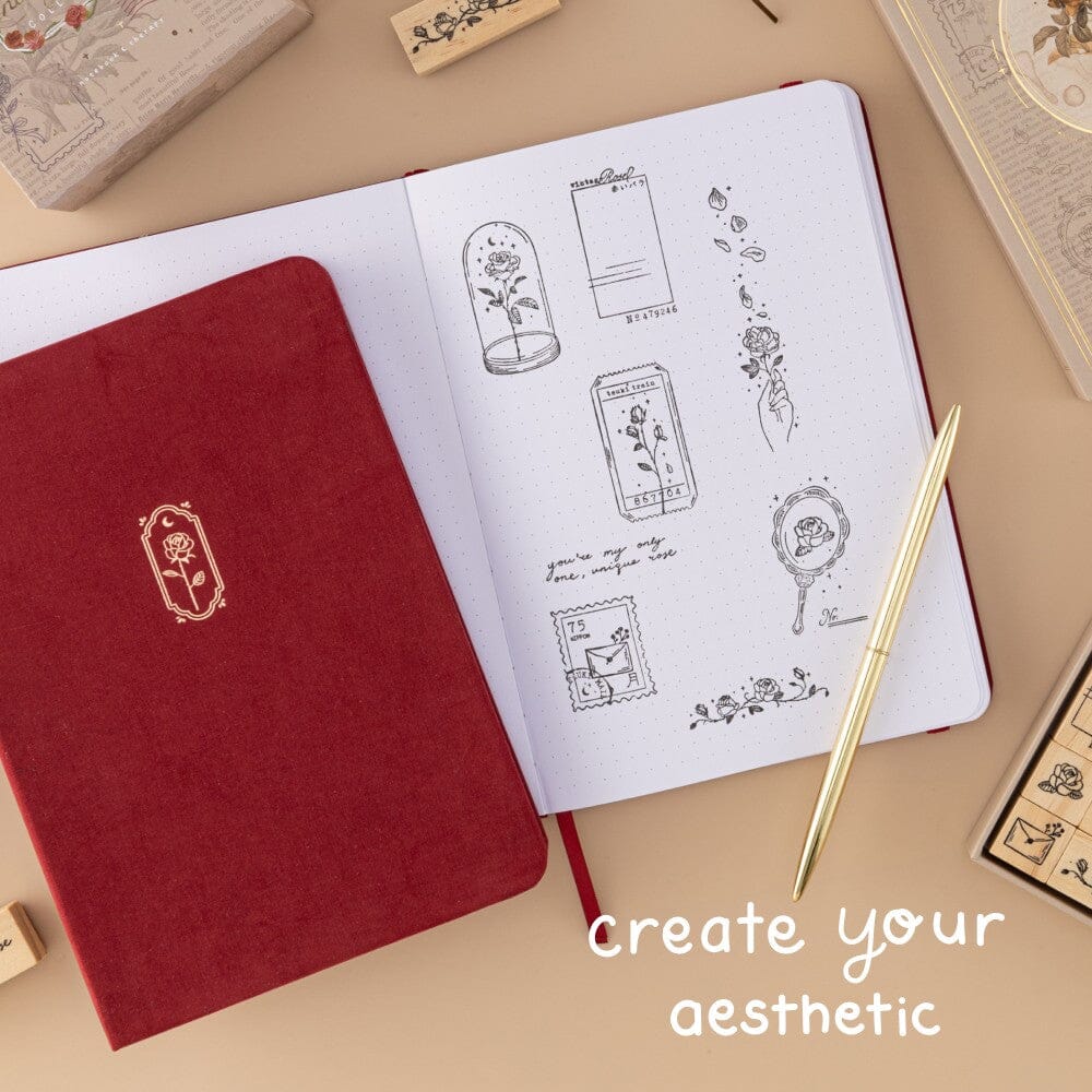 Tsuki ‘Vintage Rose’ #2 Large Stamp Set ☾