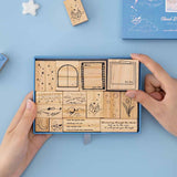 Tsuki ‘Cloud Dreamland’ Bullet Journal Stamp Set ☾