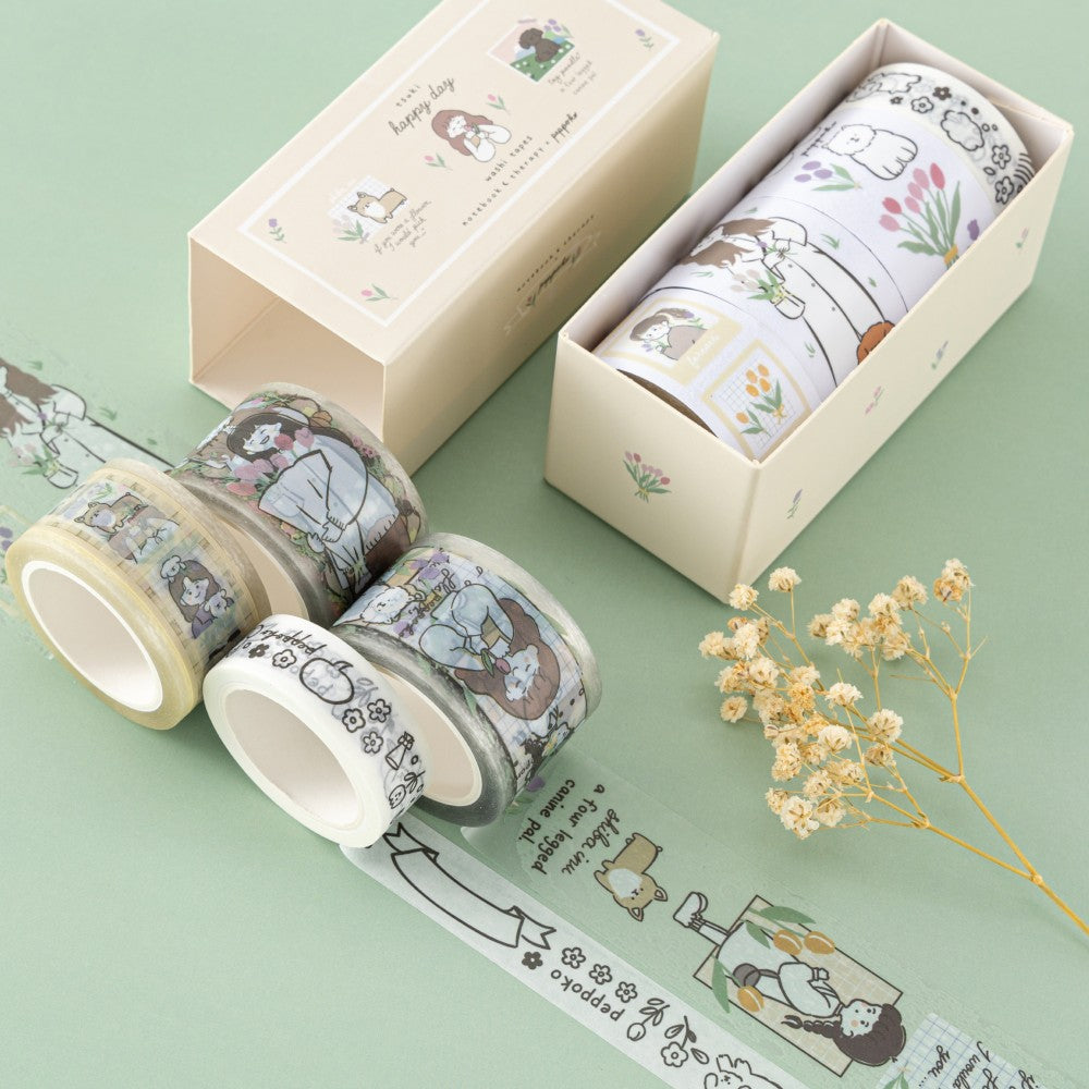 Create your aesthetic with Happy Day writing tape