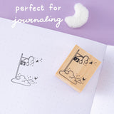 Perfect for journaling - lamp post stamp