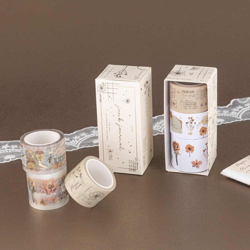 Tsuki Junk Journal washi tapes