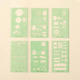 Tsuki Bullet Journal Stencil Set ☾