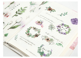 Watercolour Plants + Flowers Stickers - Set of 6!