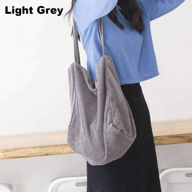 Large Cord Eco Tote Bag