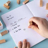 Tsuki Bullet Journal Alphabet Stamp Set ☾