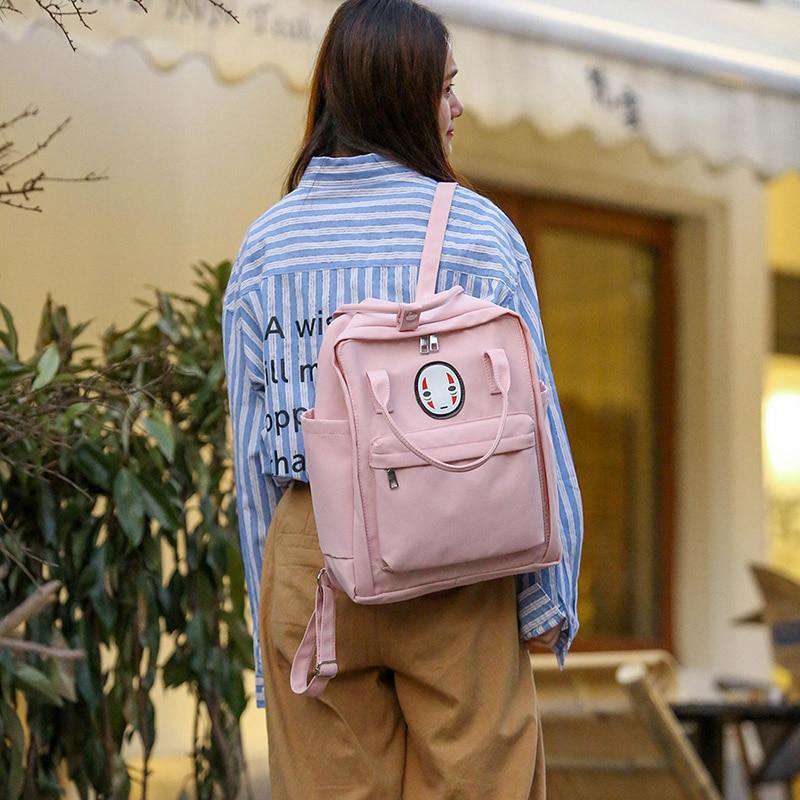 Kawaii Face Pastel Backpack