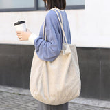 Large Cord Eco Tote Bag