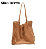 Large Cord Eco Tote Bag