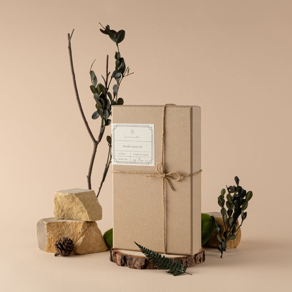 Styled photo of scrapbook set box