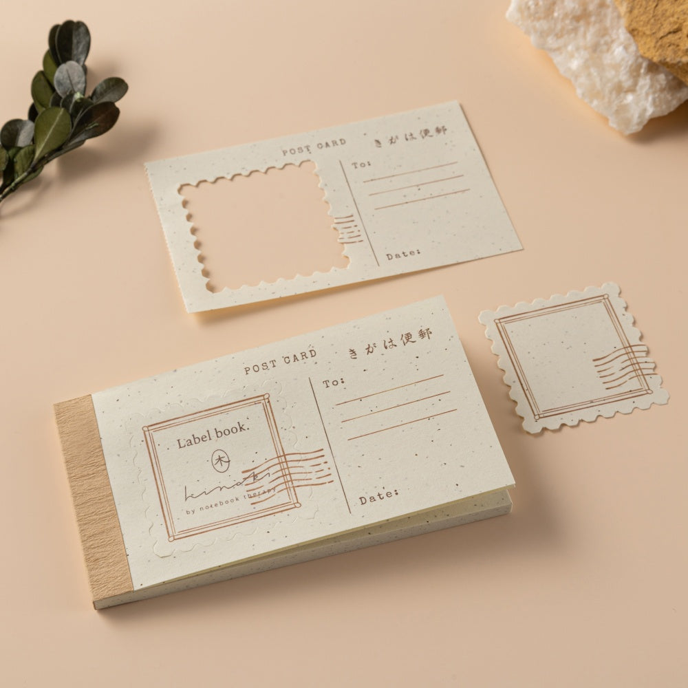 Label book from Hinoki Scrapbook Ephemera Starter Set